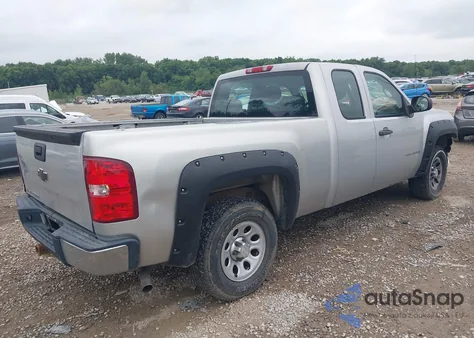 2010 Chevrolet Silverado 1500 Work Truck из США, поврежденный, VIN 1GCSCPEXXAZ186495